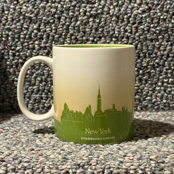 Starbucks 2011 NEW YORK Global Icon Collector Series Coffee Cup Mug 16oz - Picture 2 of 7